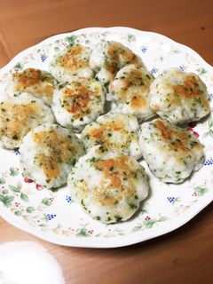 はんぺんとエビのふわふわお焼き-レシピのメイン写真