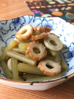 ふきとちくわの煮物-レシピのメイン写真