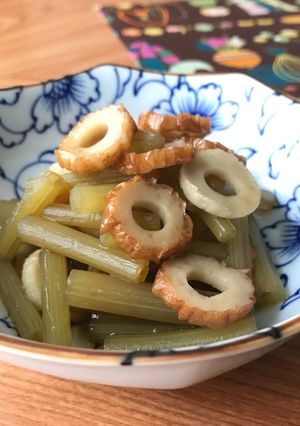 ふきとちくわの煮物-レシピのメイン写真