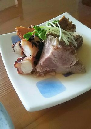 最強つまみ！タコと豚バラのあっさり角煮-レシピのメイン写真