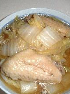 手羽先と白菜の煮物-レシピのメイン写真