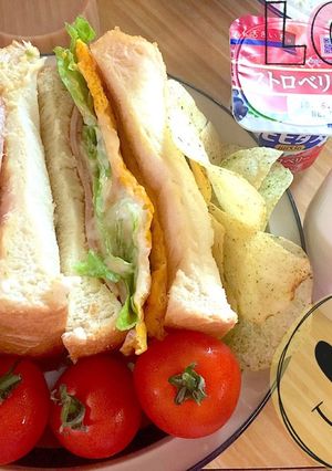 ポアロのサンドイッチ-レシピのメイン写真