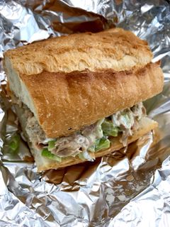 ツナとそら豆のバゲットサンド-レシピのメイン写真