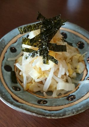 もやしと白菜のお浸し♪-レシピのメイン写真