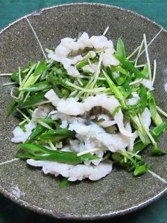鱧の落としと香味野菜の和風サラダ-レシピのメイン写真