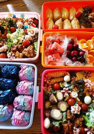2018運動会弁当①-レシピのメイン写真