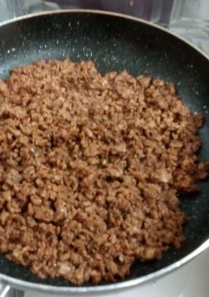 麻婆豆腐や担々麺に使える挽肉の甘味噌炒め-レシピのメイン写真