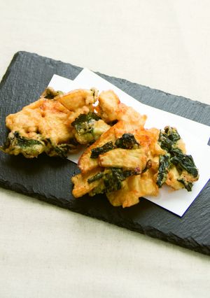 たけのことわかめのかき揚げ-レシピのメイン写真