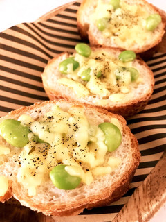 簡単枝豆チーズバケット-レシピのメイン写真