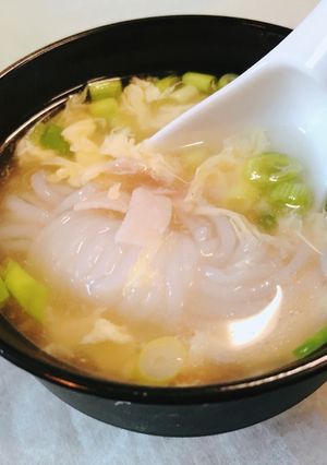 簡単！ふんわり卵のしらたき入り中華スープ-レシピのメイン写真