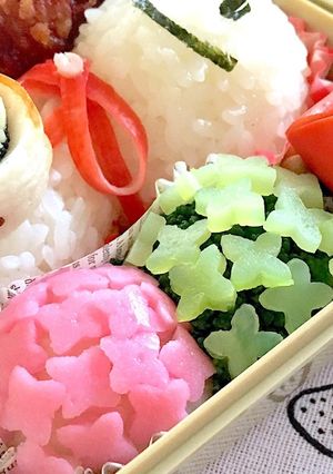 梅雨のお弁当に☆あじさいのおかず-レシピのメイン写真