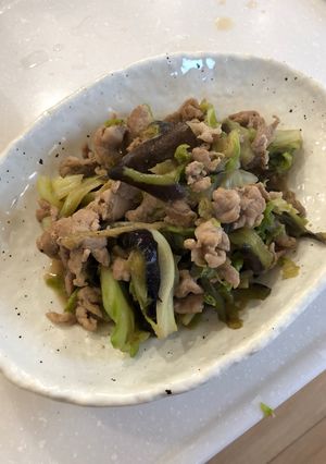 ナスとキャベツのうまうま炒め-レシピのメイン写真