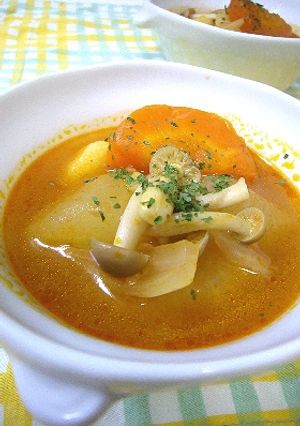大根が美味しい！トマトスープ-レシピのメイン写真