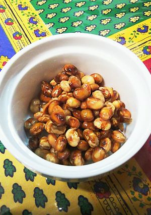 【ヘルシーなおやつ】大豆の甘辛炒め-レシピのメイン写真