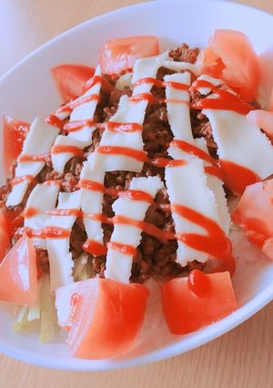 簡単☆タコライス-レシピのメイン写真