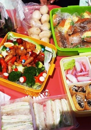 小学校　春の運動会弁当！-レシピのメイン写真