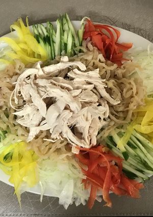 くらげサラダ からし味-レシピのメイン写真