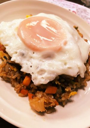 本格！ニンニクキムチチャーハン-レシピのメイン写真