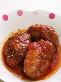 煮込みハンバーグ♪-レシピのメイン写真