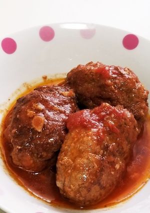 煮込みハンバーグ♪-レシピのメイン写真