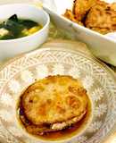 簡単☆超美味！れんこんの新玉はさみ揚げ☆
