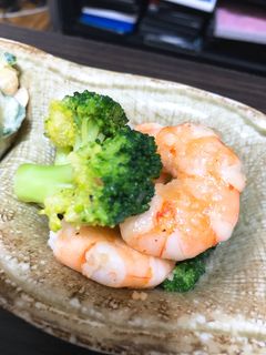 海老とブロッコリー炒め-レシピのメイン写真