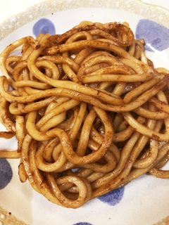 超シンプル!簡単ソースの焼うどん♪-レシピのメイン写真