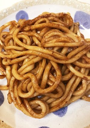 超シンプル！簡単ソースの焼うどん♪-レシピのメイン写真