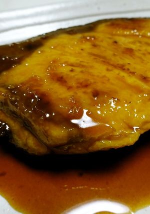 バターでこってりブリの照り焼き-レシピのメイン写真