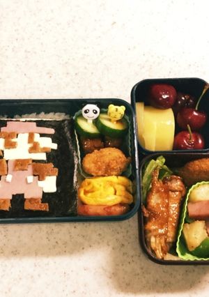 スーパーマリオ弁当5-レシピのメイン写真