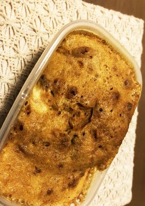 糖質制限 きなこ蒸しケーキ/パン-レシピのメイン写真