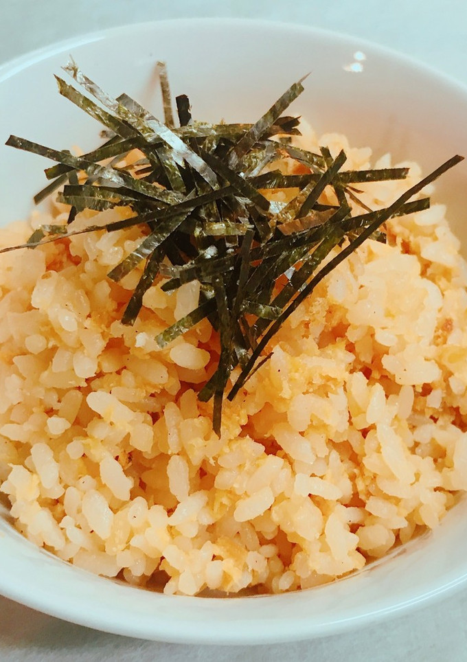 甘い朝ごはん！幼稚園児のための卵炒飯-レシピのメイン写真