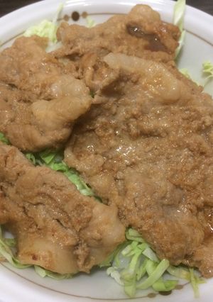 柔らか生姜焼き丼-レシピのメイン写真