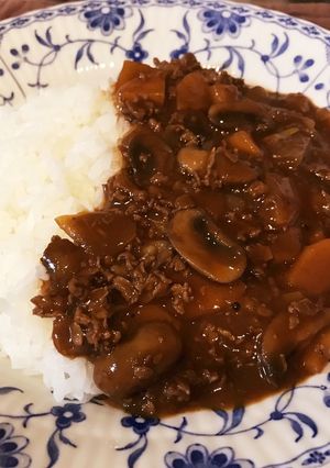 余ったルーを合わせたハヤシライス-レシピのメイン写真