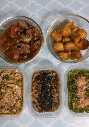 今週のお弁当の下準備44-レシピのメイン写真