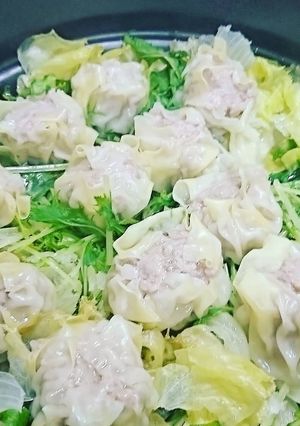 ☆味付けはめんつゆとごま油!簡単焼売☆-レシピのメイン写真