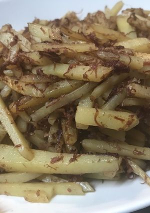 ジャガイモとコンビーフの炒め物-レシピのメイン写真