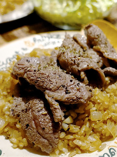 ステーキ・ピラフ【簡単!土曜の昼ごはん】-レシピのメイン写真
