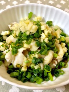 余った皮で簡単!鶏皮ポン酢-レシピのメイン写真