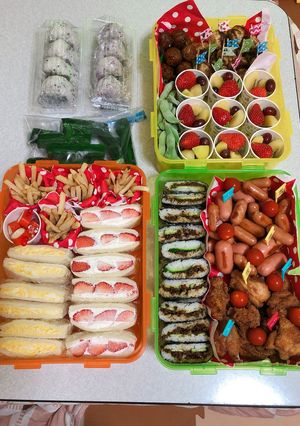 ２０１８ 運動会 お弁当❣️-レシピのメイン写真
