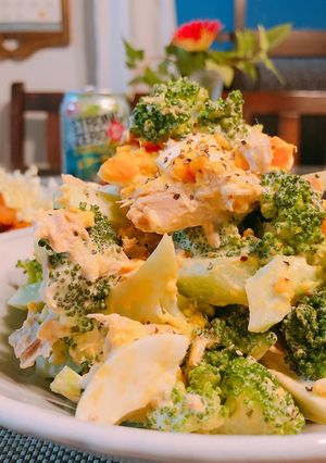 デリ風★ブロッコリーと茹で卵のサラダ-レシピのメイン写真
