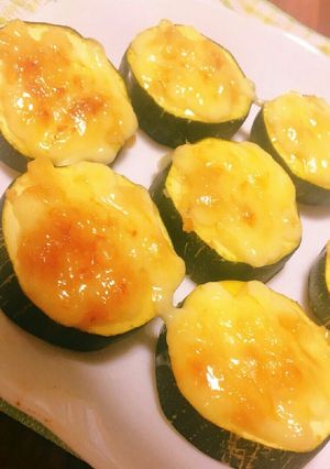 ズッキーニの味噌チーズ焼き-レシピのメイン写真