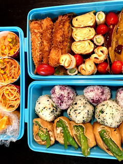 **運動会のお弁当**盛付け例-レシピのメイン写真