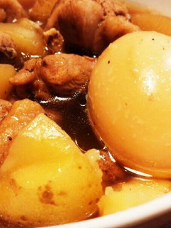 炊飯器で簡単♪鶏モモじゃが大根のコーラ煮-レシピのメイン写真