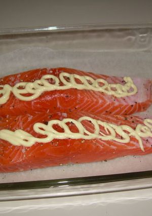 激うまサーモンマヨのオーブン焼き-レシピのメイン写真