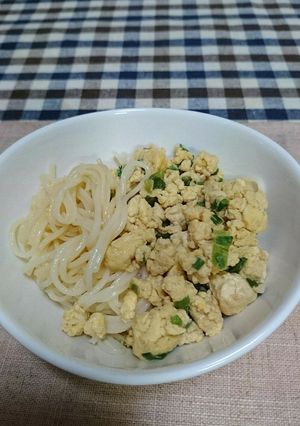 斬新なっ!入り卵の混ぜ素麺-レシピのメイン写真