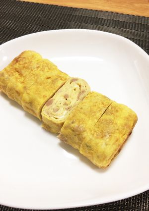 お弁当に♪ ツナ入り玉子焼き-レシピのメイン写真