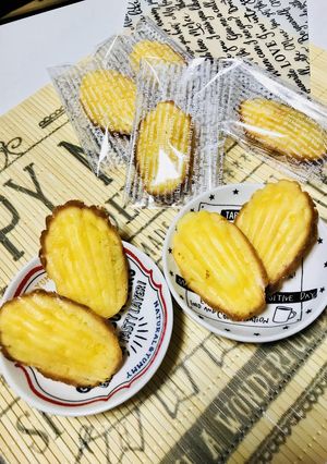 HM簡単❤︎フレッシュ甘夏マドレーヌ-レシピのメイン写真