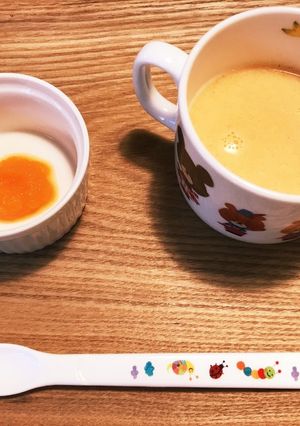 離乳食初期☆にんじん＆ポタージュスープ-レシピのメイン写真