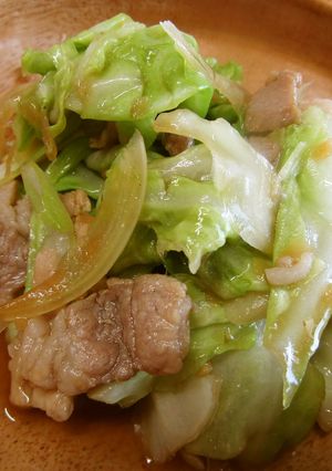 めっけもん♪美味！春キャベツ生姜醤油炒め-レシピのメイン写真